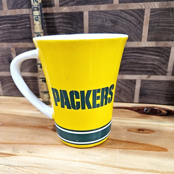 Green Bay Packers NFL Football Logo Ceramic Coffee Tea Mug - Picture 4 of 5